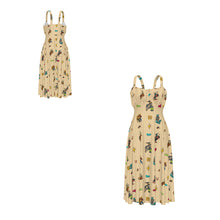 Load image into Gallery viewer, Baha Ranch The Last Roundup Western Rodeo Prairie Dress in Tan
