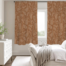 Load image into Gallery viewer, Western Print Curtains (52&quot; x 63&quot; ) Made in America
