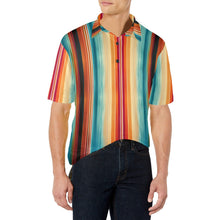 Load image into Gallery viewer, Baha Ranch Serape Western Polo Style Shirt
