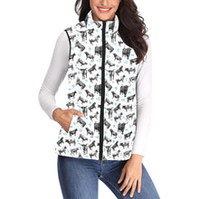 Load image into Gallery viewer, Cattle and Brands Women&#39;s Western Puffy Vest
