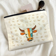 Load image into Gallery viewer, Baha Ranch Brands with Steer pack of 5 bags Cosmetic Bag Made in America
