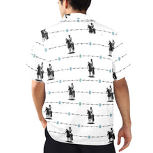 Load image into Gallery viewer, Baha Ranch Saddle Up Western Hawaiian Shirt Made in America
