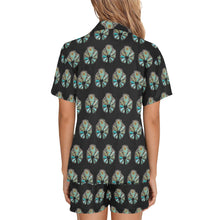 Load image into Gallery viewer, Turquoise Naja Women&#39;s Pajama Set
