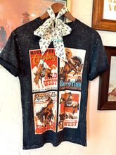 Load image into Gallery viewer, The Cowboy Posters T-Shirt
