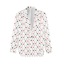 Load image into Gallery viewer, Vegas Blackjack Women&#39;s Western Blazer
