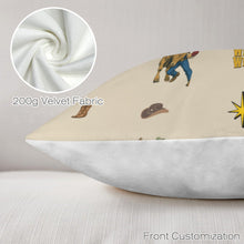 Load image into Gallery viewer, Baha Ranch The Last Round Up Throw Pillow Cover Made in America
