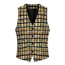 Load image into Gallery viewer, Baha Ranch Vintage Western Collage Men's Vest

