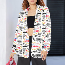 Load image into Gallery viewer, Yeehaw Cowboy Vegas Women&#39;s Western Blazer
