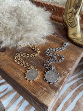 Load image into Gallery viewer, The Cowpony Coin Necklace
