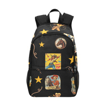 Load image into Gallery viewer, Vintage Cowgirl Collage Backpack
