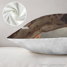 Load image into Gallery viewer, Baha Ranch Western Ranch Bull Velvety Soft Pillow Case Made in America
