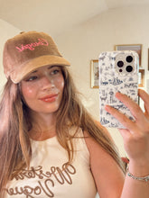 Load image into Gallery viewer, The Corduroy Cowgirl Baseball Cap
