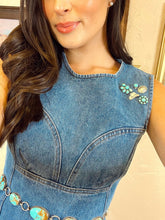 Load image into Gallery viewer, Dallas Denim Dress-SMALL
