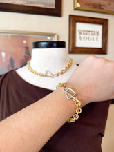 Load image into Gallery viewer, The Stirrup the Dust Necklace &amp; Bracelet Set
