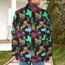 Load image into Gallery viewer, Vegas Neon Men&#39;s Western Blazer

