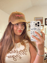 Load image into Gallery viewer, The Corduroy Cowgirl Baseball Cap
