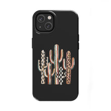 Load image into Gallery viewer, Boho Cactus Trio Phone Case | Tough Phone Case
