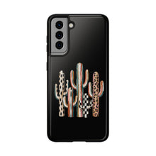 Load image into Gallery viewer, Boho Cactus Trio Phone Case | Tough Phone Case
