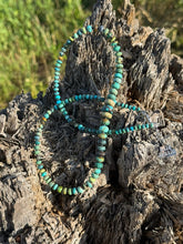 Load image into Gallery viewer, Wild Prairie Kingman Turquoise Beaded Necklace
