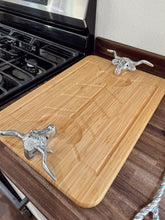 Load image into Gallery viewer, The Longhorn Carving Board
