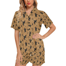 Load image into Gallery viewer, Lucky Ride Women&#39;s Western Pajama Set
