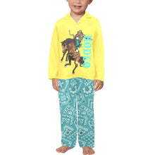 Load image into Gallery viewer, Rodeo Cowboy Boy's Western Pajama Set
