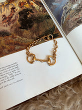 Load image into Gallery viewer, The Horse Bit Chain Bracelet in Gold
