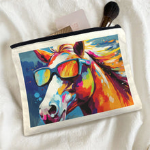 Load image into Gallery viewer, Baha Ranch Cool Horse Cosmetic Bag Pack of 5 Made in America

