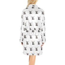 Load image into Gallery viewer, Silly Highland Cow Women&#39;s Western Bath Robe
