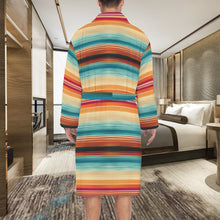 Load image into Gallery viewer, Southwestern Serape Men&#39;s Bath Robe
