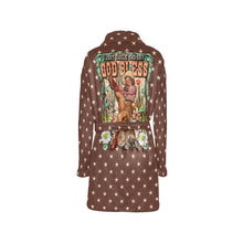 Load image into Gallery viewer, Cowgirl Says God Bless Women&#39;s Western Bath Robe
