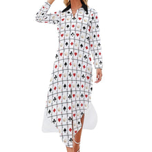 Load image into Gallery viewer, Viva Las Vegas Rodeo Women&#39;s Western Duster Dress
