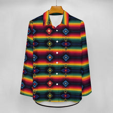 Load image into Gallery viewer, Baha Ranch Colores de Mexico Festival Button Up Blouse
