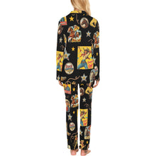 Load image into Gallery viewer, Vintage Cowgirl Collage Western Pajama Set
