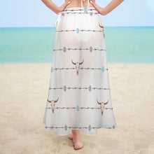 Load image into Gallery viewer, Baha Ranch Barbwire Swim Beach Skirt Coverup
