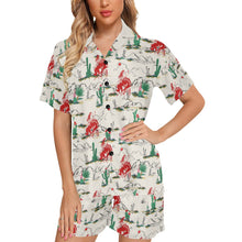 Load image into Gallery viewer, Desert Rodeo Womens Short Pajama Set
