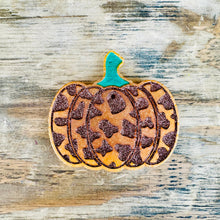 Load image into Gallery viewer, Fall Cow Print Pumpkin Car Freshie

