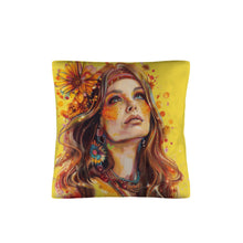 Load image into Gallery viewer, Retro Girl Pillow Case Made in America
