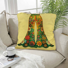 Load image into Gallery viewer, Floral Bell Bottoms Pillow Case Made in America
