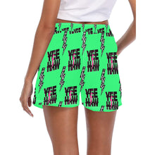 Load image into Gallery viewer, Women's Neon Yeehaw Beach Board Shorts
