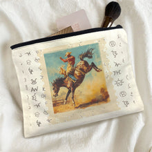 Load image into Gallery viewer, Rodeo Cowboy #1 set of 5 bags Cosmetic Bag Made in America
