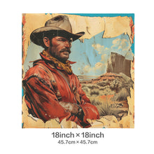 Load image into Gallery viewer, Rugged Cowboy Velvety Soft Pillow Case Made in America
