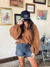 Load image into Gallery viewer, Piper Sweatshirt in Brown-SMALL
