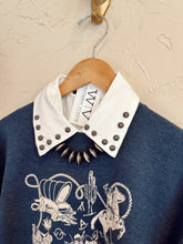 Load image into Gallery viewer, The White Studded Faux Collar
