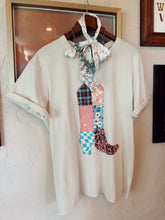 Load image into Gallery viewer, The Quilted Print Cowboy Boot T-Shirt
