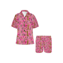 Load image into Gallery viewer, Pink Yeehaw Women&#39;s Western Pajama Set

