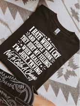 Load image into Gallery viewer, Not to Catch a Charge Funny Graphic Tee

