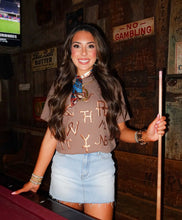 Load image into Gallery viewer, The Ranch Brands T-Shirt in Espresso
