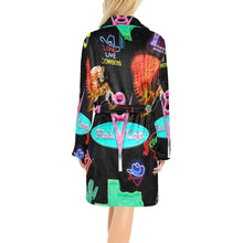 Load image into Gallery viewer, Vegas Neon Women&#39;s Western Bath Robe
