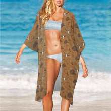 Load image into Gallery viewer, Western Things Duster Kimono Coverup
